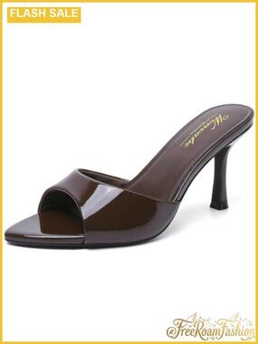 Wonvatu Kitten Heel Slingback Low Heeled Pumps Pointed Toe Women's Shoes